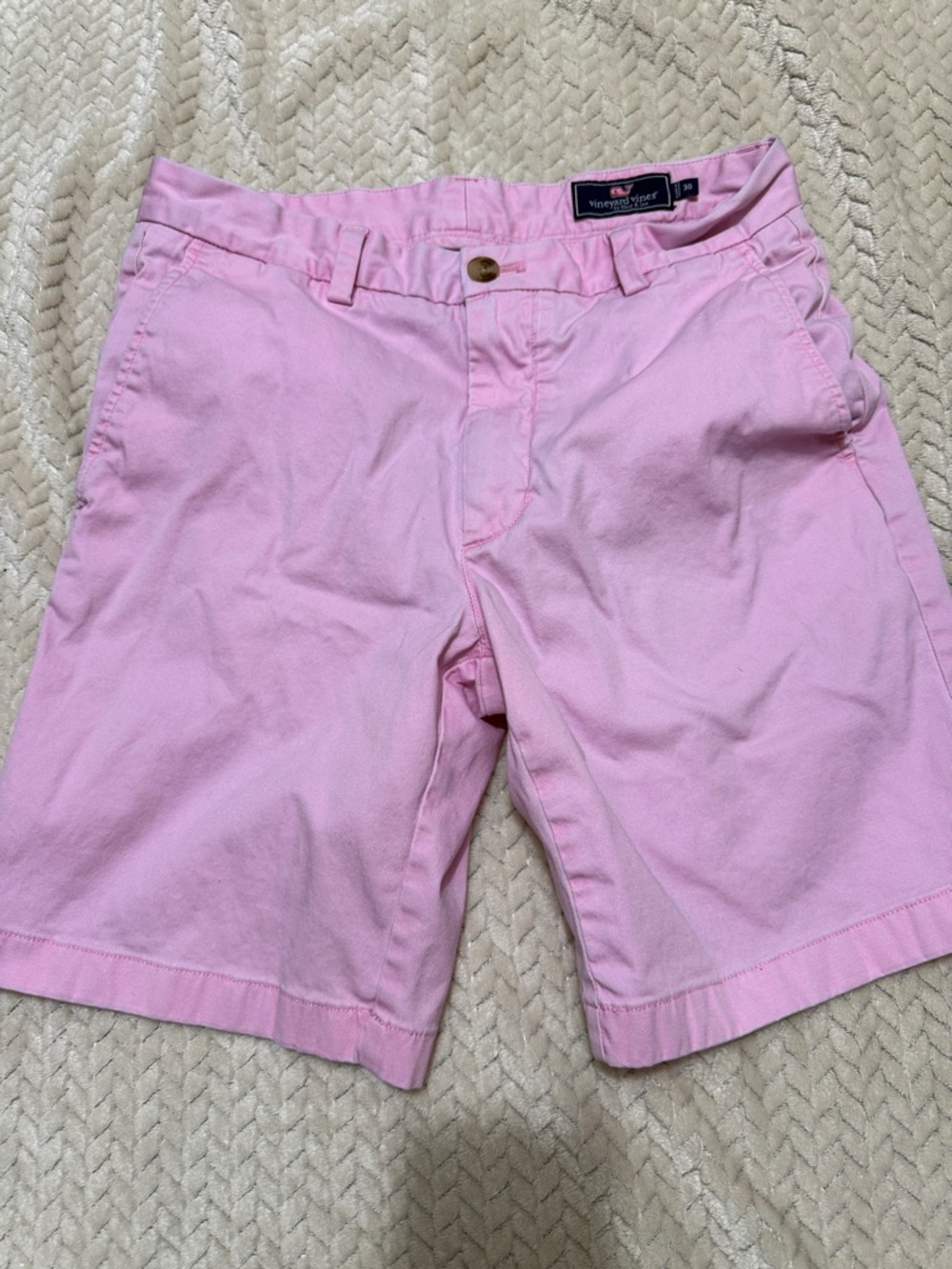 Vineyard Vines Pastel Pink Chino Shorts